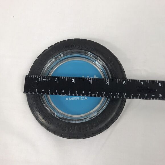 Vintage BF Goodrich Rubber Tire Ashtray Silvertown Advertising Collectible W/box - Picture 8 of 10
